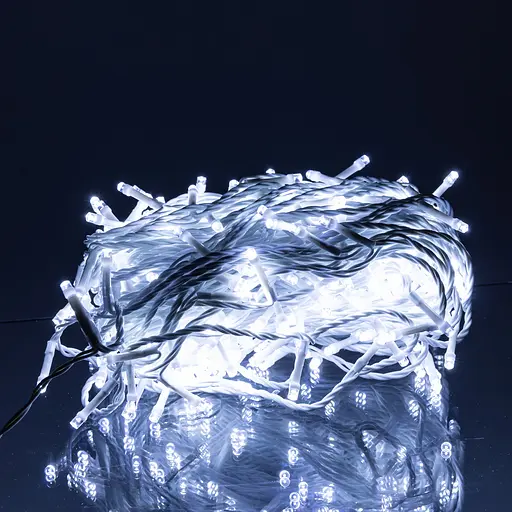 Гірлянда Нитка вулична GarlandoPro 30 м 300 LED білий дріт Білий CF300L30MWW