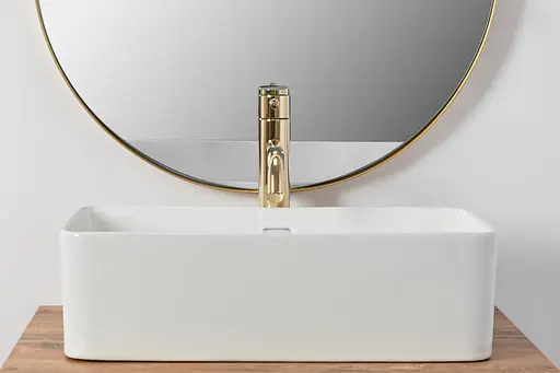 Умивальник Rea Berta 48 накладний white REA-U5098, Білий - фото 5