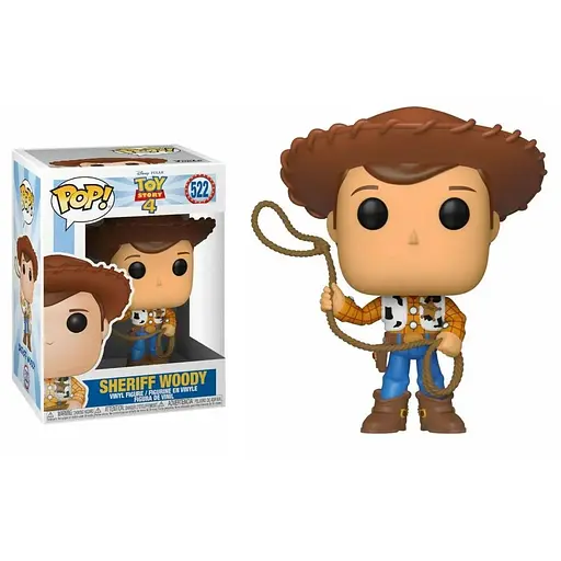 Коллекционная фигурка Funko Pop Фанко Поп История игрушек Шериф Вуди Toy Story Woody 10 см Cartoon TS W 522