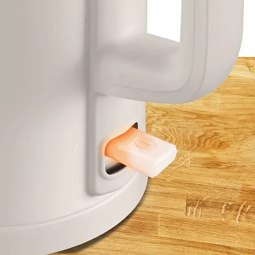 Tefal Электрочайник Thermo Protect, 1.5л, пластик, нержавеющая сталь, бежевый - фото 7