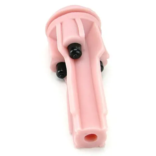 Мастурбатор Fleshlight Vibro Pink Lady Touch з вібрацією, три вібропулі, стимулюючий рельєф - фото 3