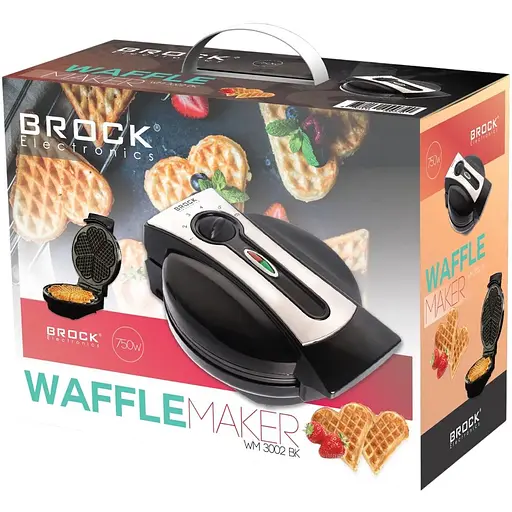 Вафельница BROCK WM 3002 BK  - фото 3