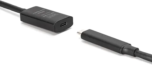 Digitus Подовжувач DIGITUS USB 3.2 Gen2 Active Cable 10G, C/M-C/F, 5м, чорний - фото 3