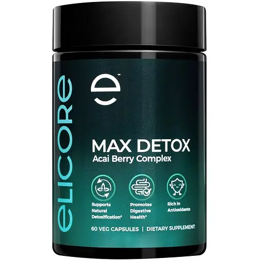 Комплекс для очищения организма Elicore Labs Max Detox, 60 вегакапсул - фото 1