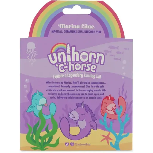 Вібратор-єдиноріжка Unihorn - C Horse - MaRina Lilac - фото 8