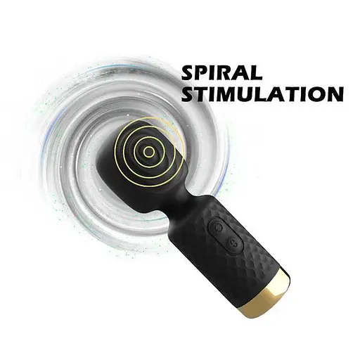 Вибратор микрофон клиторальный черный 10 режимов с USB для женщин - фото 2