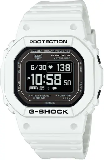 Часы Casio G-SHOCK G-SQUAD DW-H5600-7ER + кабель