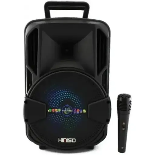 Колонка Kimiso портативна з мікрофоном M1 ART 7963 караоке система - фото 1