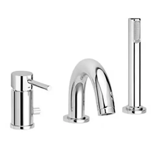 Змішувач для ванни Paffoni Light LIG 040 L CR, Хром - фото 1