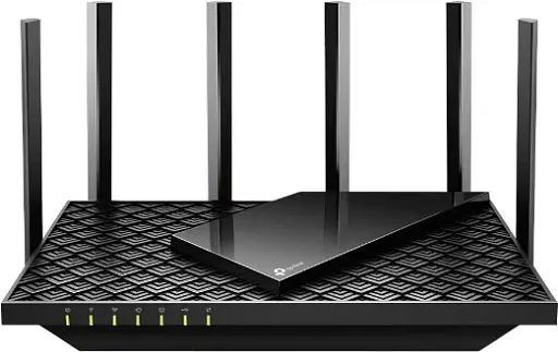 Роутер TP-LINK Archer AX72, чорний, Wi-Fi 6, до 5400 Mb/s, 2.4/5GHz, 4x100/1000 Mb/s, RJ45 100/1000Mb/s (Gb), 6 зовнішні незнімні - фото 1