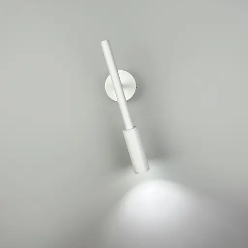 Настінне біле бра BERNARD із регулюючим механізмом | Арт. B042/1 WT | Line F - фото 6