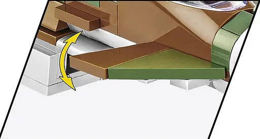 Конструктор винищувач Eurofighter Typhoon FGR4 "GiNA" COBI 5843 - фото 6