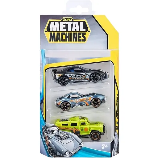 Машинки Zuru Metal Machines Car в асортименті 3 шт. (6715)