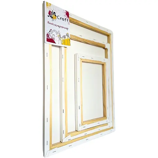 Набір полотен ArtCraft 40х50 см, 30х40 см, 20х30 см 3 шт. (17032) - фото 2