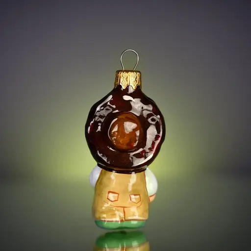 Ялинкова прикраса Різдвяні історії Хлопчик-Маслючок скло (4820001155358) - фото 4