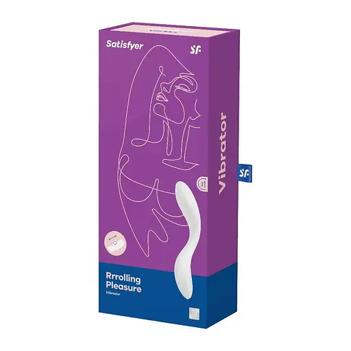 Вибратор Satisfyer Rrrolling Pleasure 22 см белый - фото 7