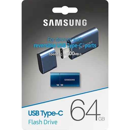 USB флеш-накопичувач Samsung 64GB USB-C 3.2 Blue (MUF-64DA/APC) [136851] - фото 9