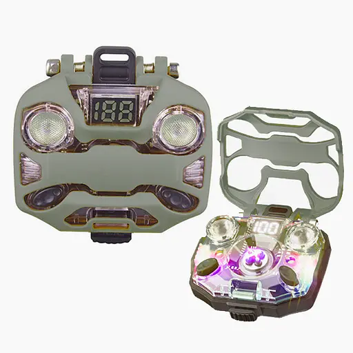 Фонарь зажигалка Multifunctional D72-1 + BOX LCD TypeC (3 + 3 + 1 режимы) - фото 3