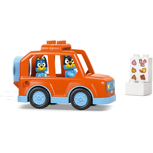 Конструктор LEGO DUPLO Bluey Путешествие с мороженым из Блуи 22 детали (10458) - фото 9
