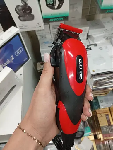 Профессиональная машинка для стрижки животных Daling DL-D12 12Вт комплект с насадками 4 шт ножницами и щеткой Тихая работа - фото 8