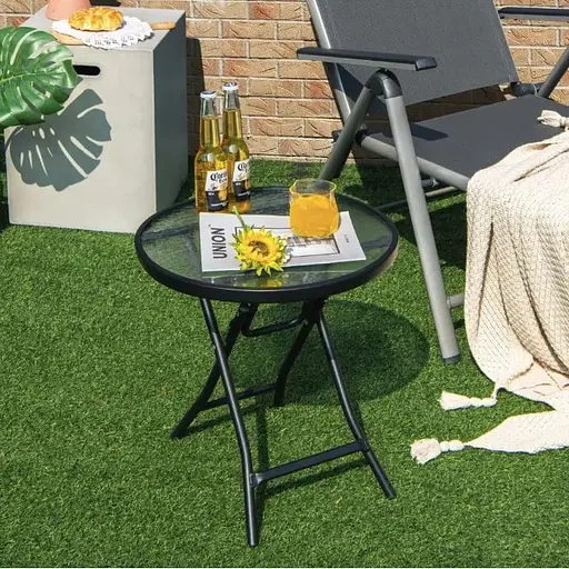 Садовий стіл Costway Sigma X-подібна конструкція - фото 3