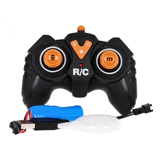 Экскаватор Ramiz с дистанционным освещением и функцией дыма желтый MDP268-1A - фото 7