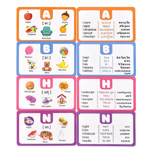 Настільна гра  Strateg Англійська абетка (31034) - фото 3