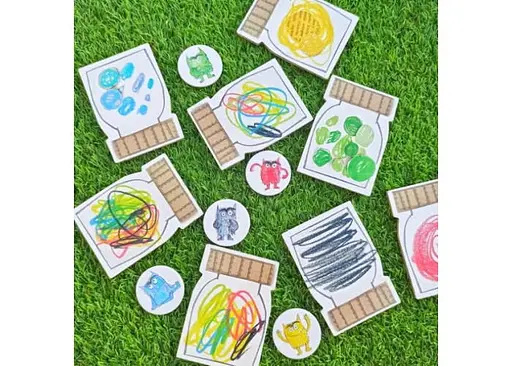 Настільна гра Feelindigo Кольоровий Монстрик (The Color Monster) (укр.) (LFCACB181) - фото 4