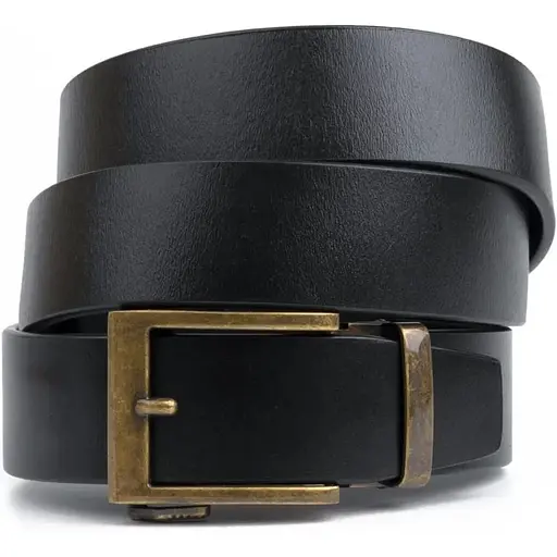 Ремінь шкіряний Vintage чоловічий 115х3,4 см acs0014926 - фото 1