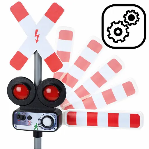 Игрушечный железнодорожный переезд Klein TE электронный (2961) - фото 6