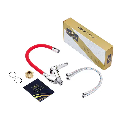 Змішувач для кухні Kroner KRM Odra - C032RED (CV021172) - фото 5