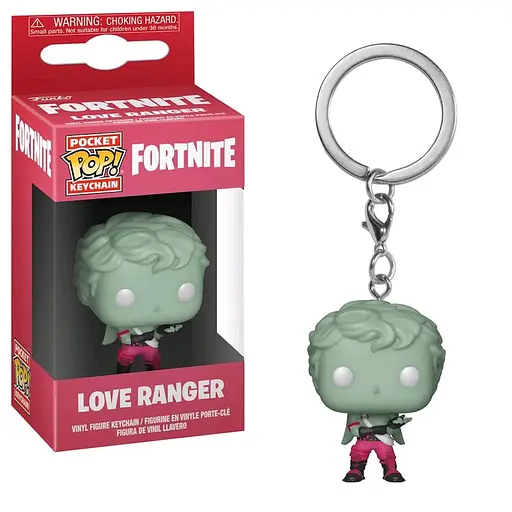 Фигурка-брелок Funko Pop Фанко Поп Fortnite Love Ranger Фортнайт Любовный рейнджер keychain F LR 432 - фото 2