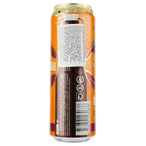 Уценка. Пиво Volfas Engelman Blond светлое, 4.5%, ж/б, 0.568 л - фото 2