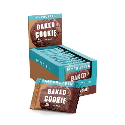 Батончик MyProtein Baked Cookie, 12*75 грамм Двойной шоколад 000313962