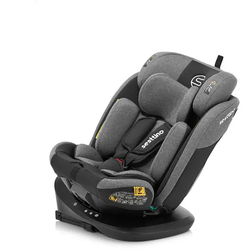 Автокрісло Sesttino Oktagon Pro Isofix 0-36kg Grey - фото 5