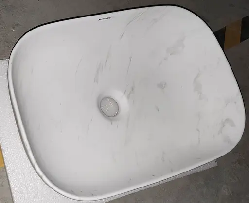 Умивальник накладний Mixxus Premium Diverse-0112 marble 455x325x135 мм MP6543, Мармур - фото 3