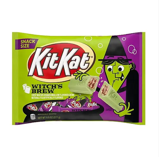 Шоколадные батончики Kit Kat Halloween Witch&#39;s Brew Marshmallow 277 г