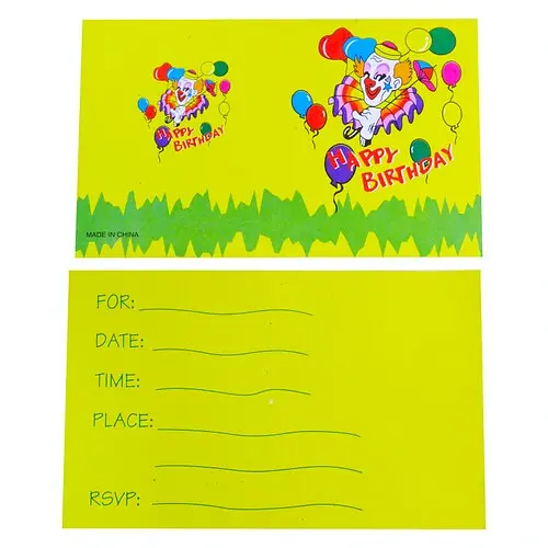 Пригласительная открытка Happy Birthday - фото 1
