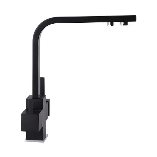 Змішувач для кухні під осмос Globus Lux GLLR-0111-10- BB Чорний матовий - фото 2