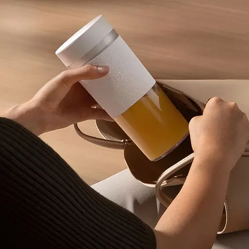 Фітнес-блендер Xiaomi MiJia Portable Juicer Cup 2 (MJZZB02PL) White - фото 7