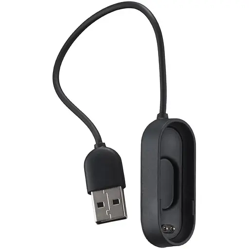 Зарядный кабель Xiaomi Mi Band 4 c0py Черный - фото 1