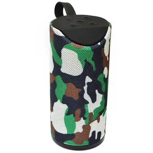 Портативна Bluetooth колонка TG-113 бездротова переносна колонка з вологозахистом бумбокс Зелена Хакі - фото 1