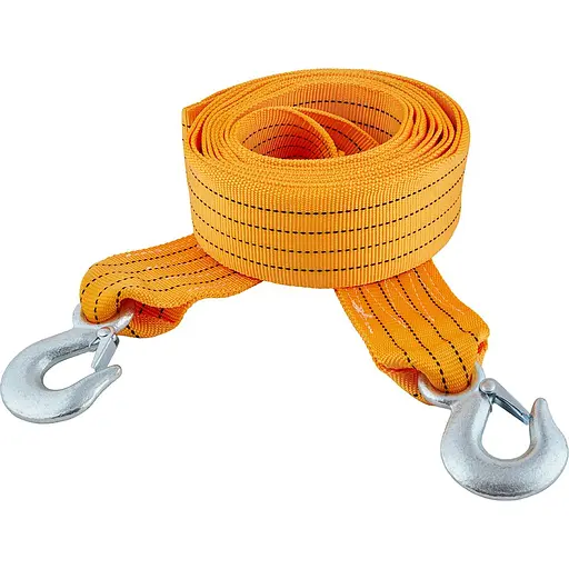 Трос буксирувальний Vitol ТР-250-8-1 стрічка 8 тонн 75 мм х 6 м помаранчевий (TR-250-8-1) - фото 2