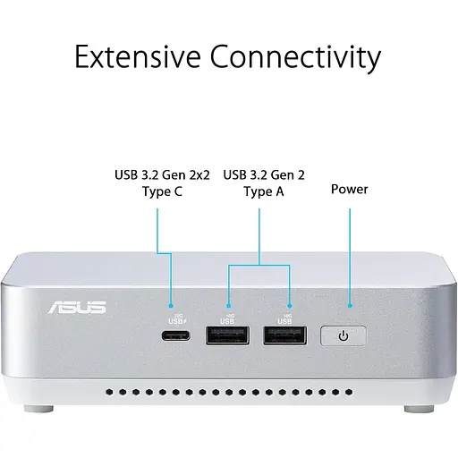 Комп'ютер ASUS NUC 14pro+ RNUC14RVSU700002I Intel Core Ultra 7 155H/Без ОЗП/Без SSD/Intel Arc Graphics/Без ОС (90AR0051-M000A0) - фото 8