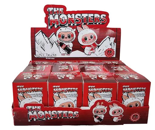 Брелок-сюрприз Labubu 7 см Кока-Кола, разные цвета (LX30-02)