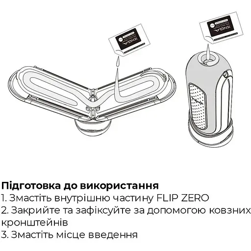 Мастурбатор Tenga Flip Zero White - фото 7