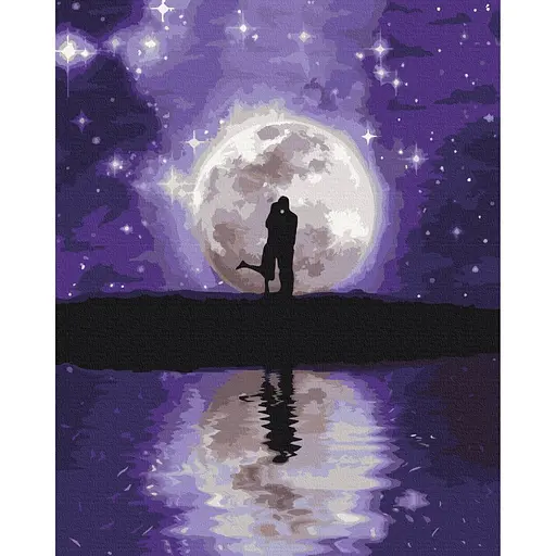 Картина по номерам Сказочные объятия Brushme 40x50 см разноцветная 000276696 - фото 1