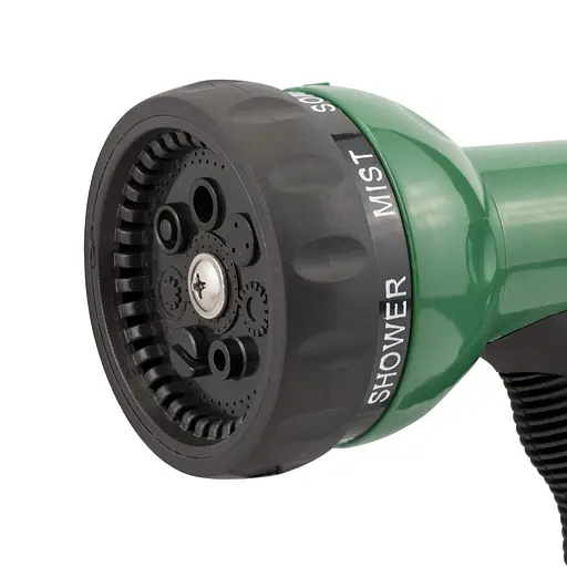 Набор для полива Grad пистолет-распылитель 7-ми режимный 2 коннектора + адаптер (ABS+TPR) (5012505) - фото 4