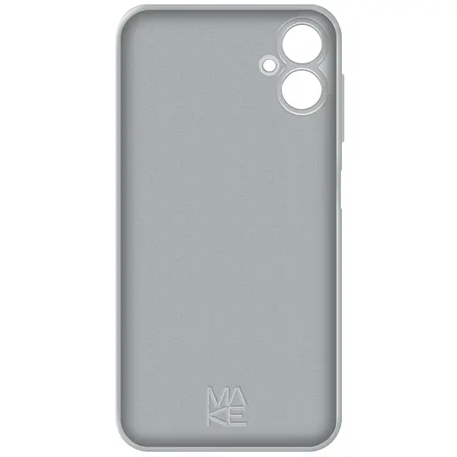 Чохол Make Samsung A06 Silicone Silver - фото 4