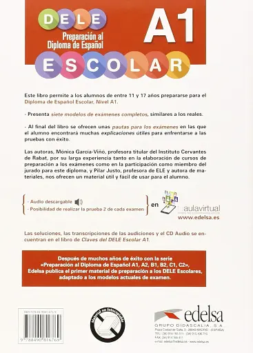 DELE Escolar A1 Libro - фото 2